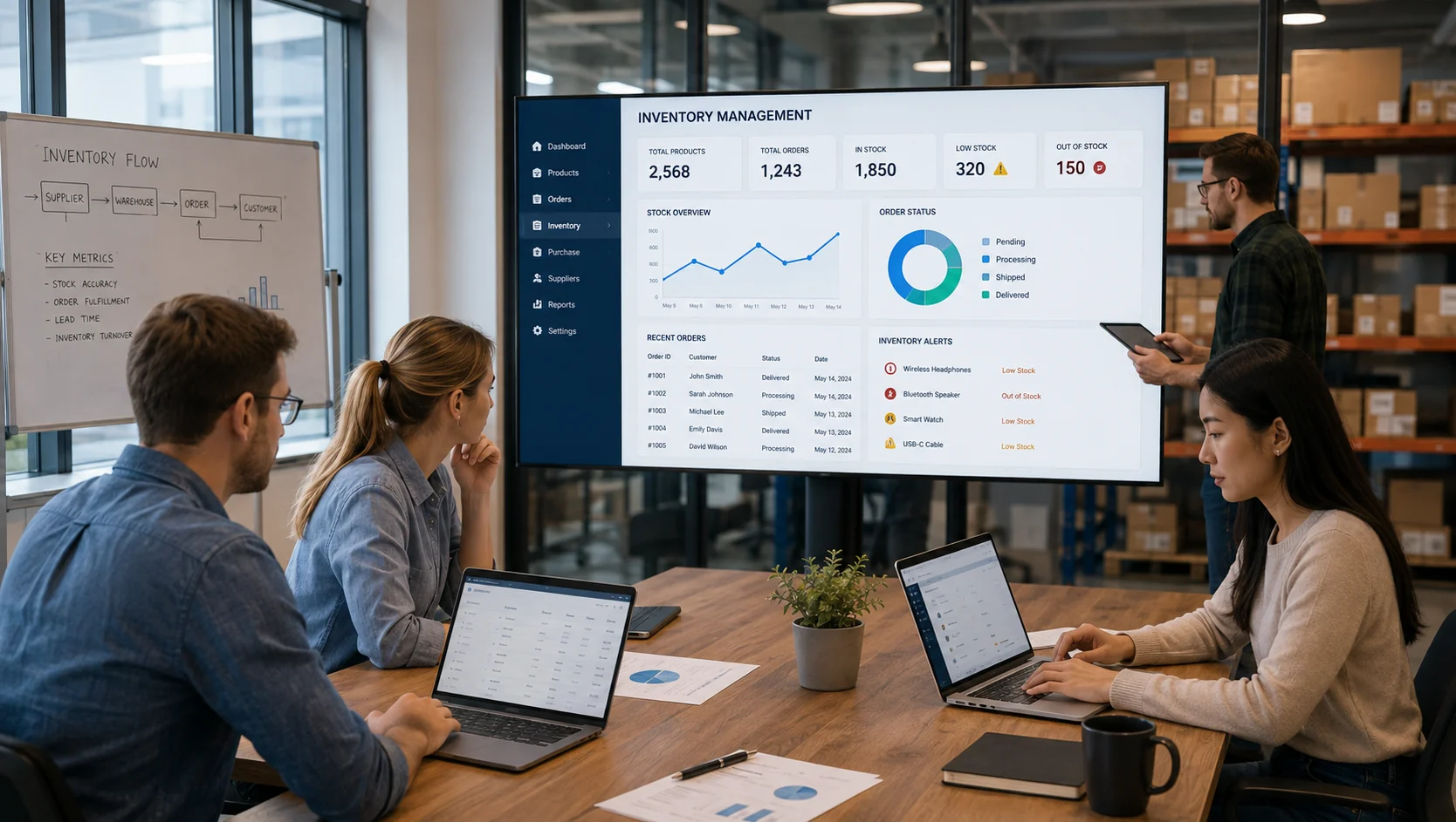 Robust Inventory & Order Management Systems