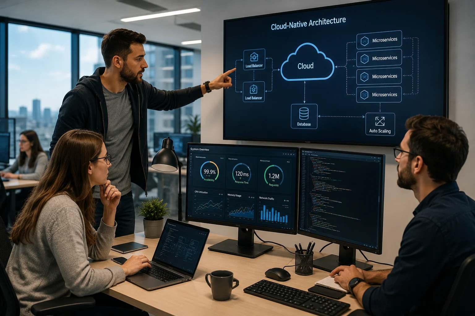 Cloud-Native Scalability & High Availability