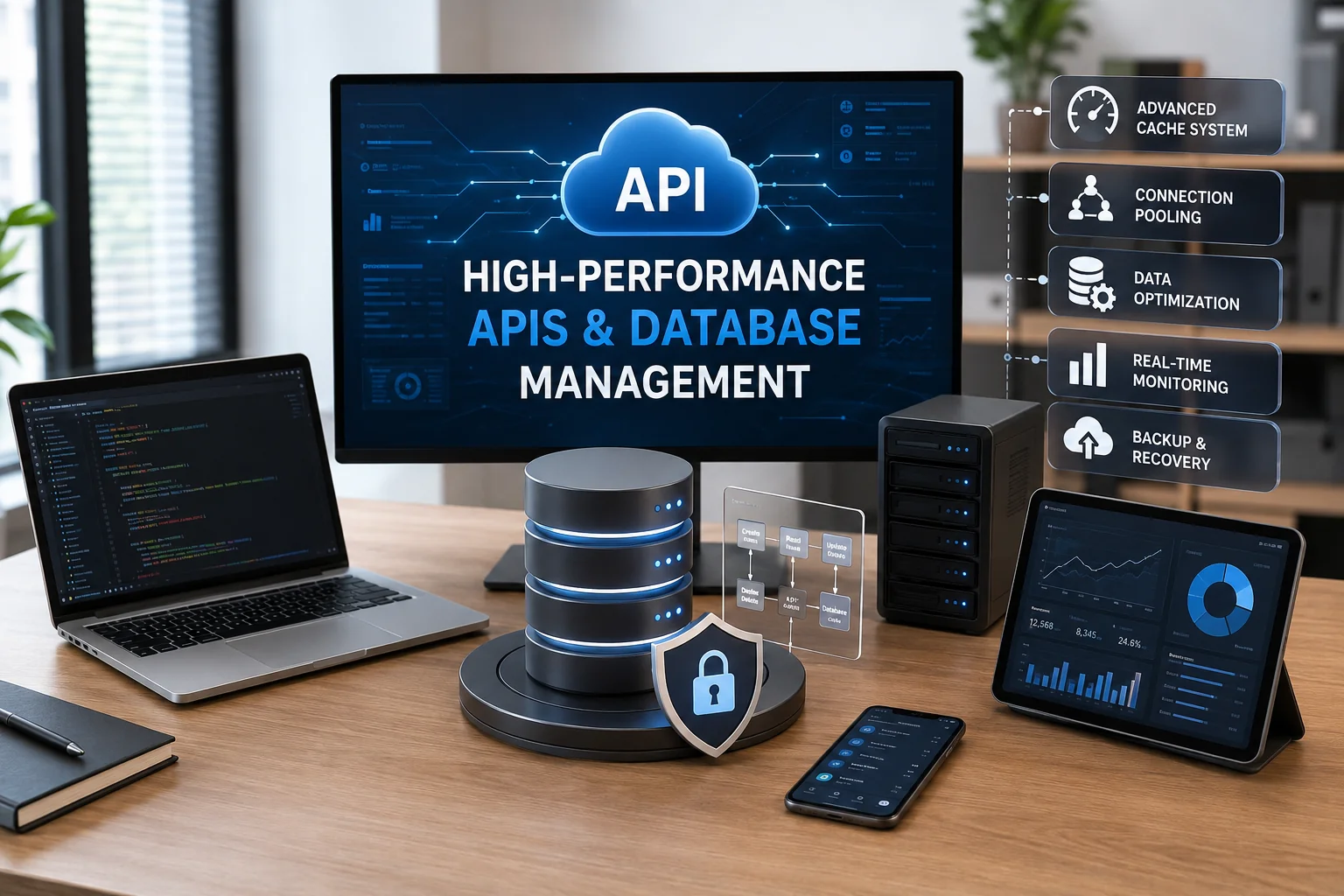 High-Performance APIs & Database Management