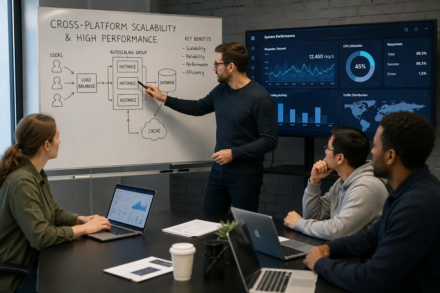 Cross-Platform Scalability & High Performance