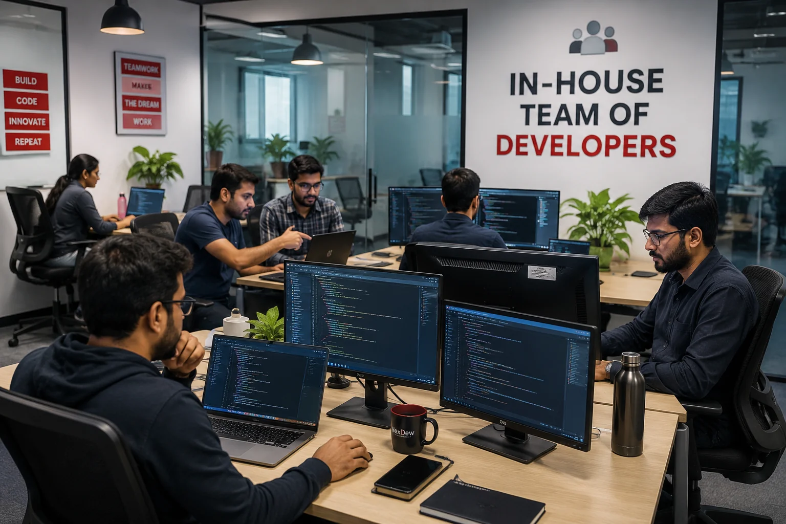 In-House Team of Developers