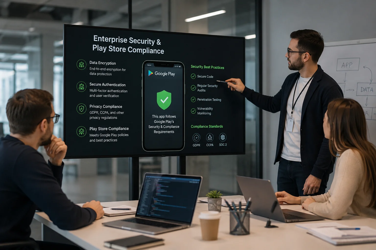 Enterprise Security & Play Store Compliance