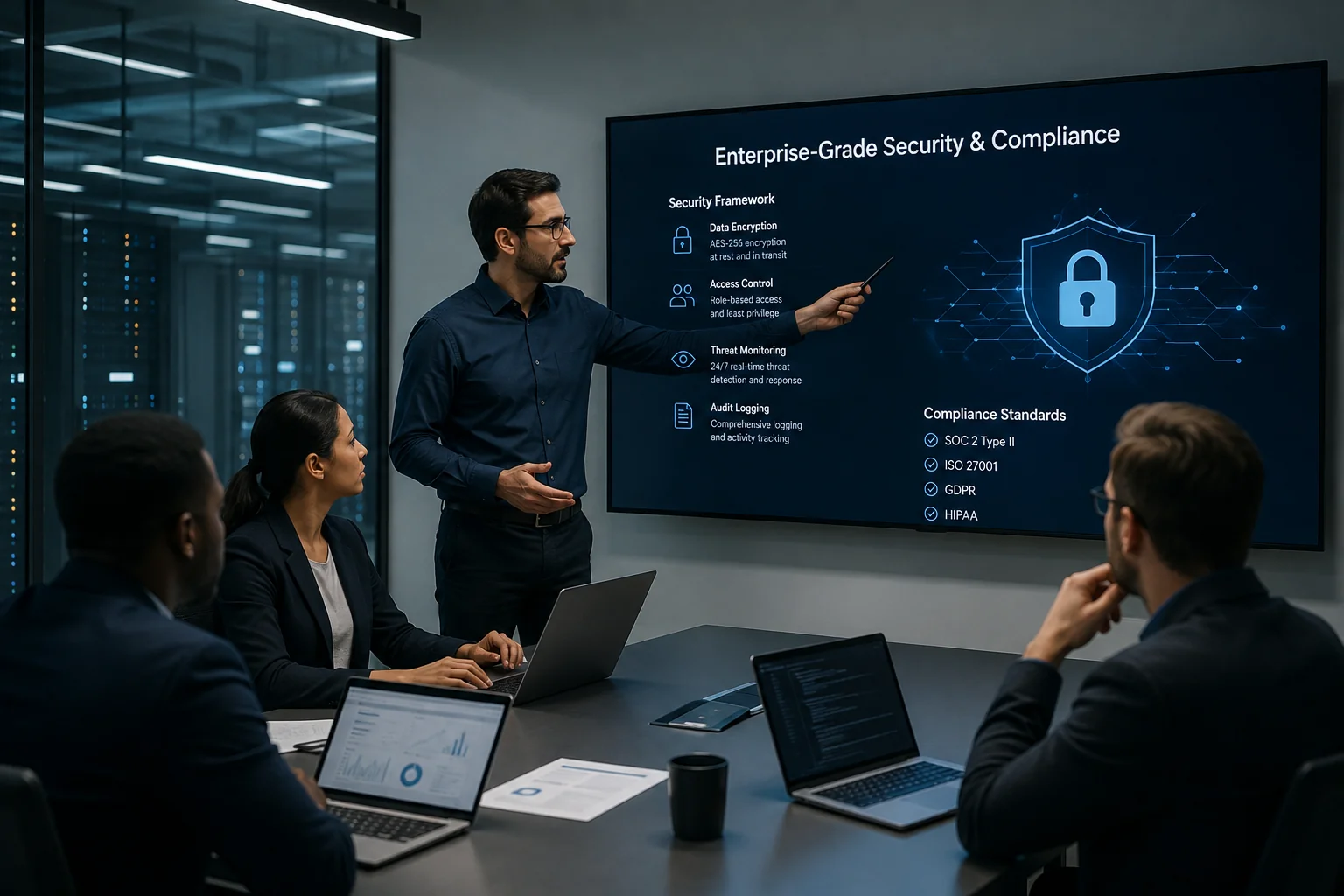 Enterprise-Grade Security & Compliance