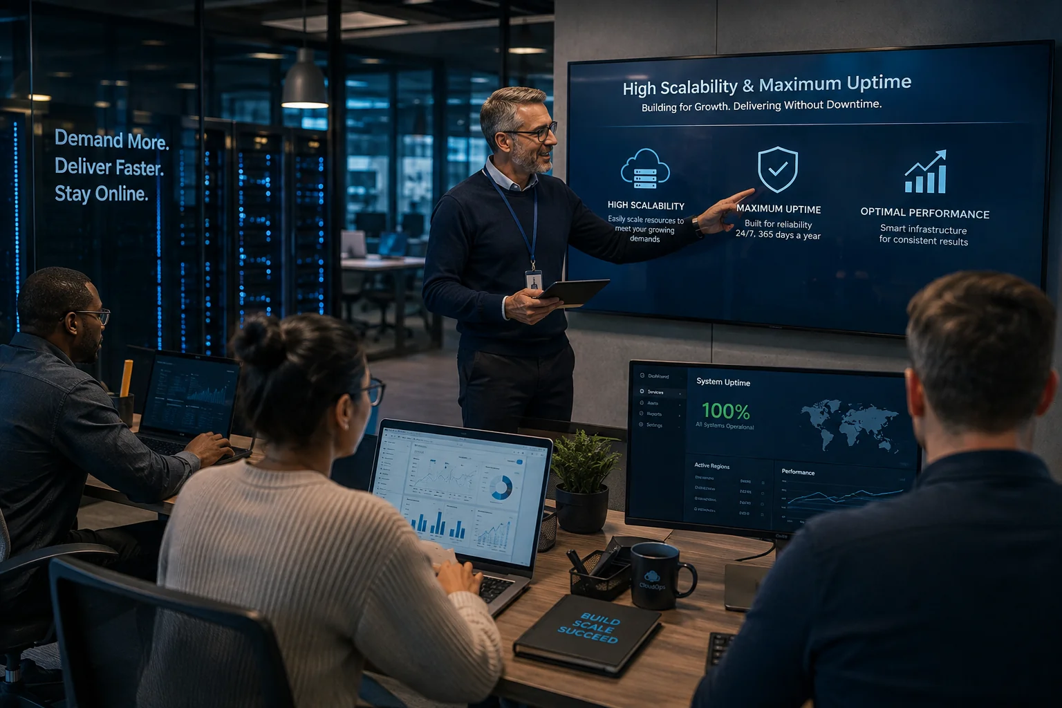 High Scalability & Maximum Uptime